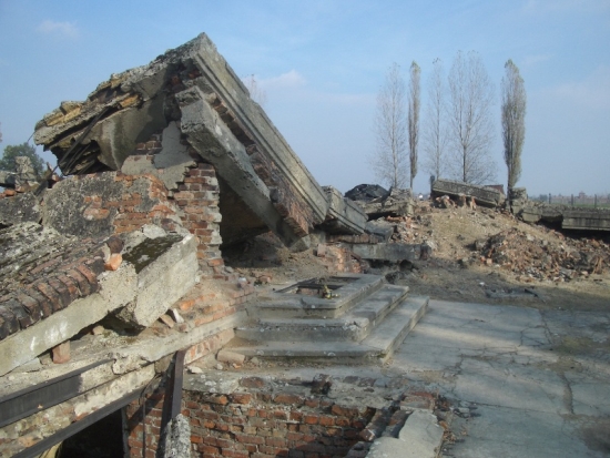 Remains of an Auschwitz II - Birkenau Gas Chamber