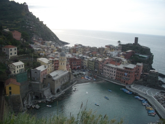 Vernazza from the North