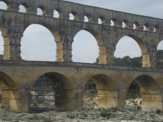 Roman Aqueduct, Now Depicted on the 5-Euro Note