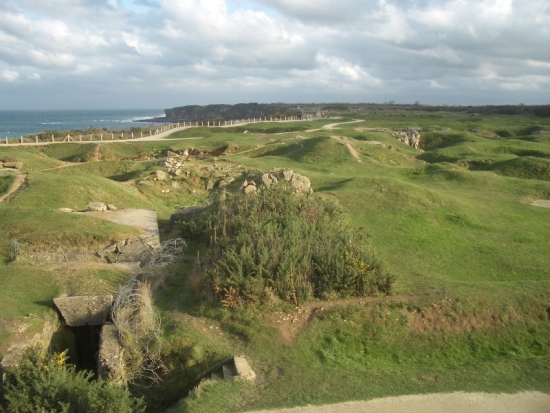 Bomb Crated Pont du Hoc