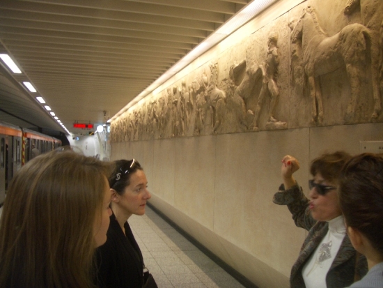 Athen's Artifact Rich Subway