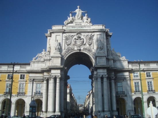 Gate Overlooking Praca do Comercio