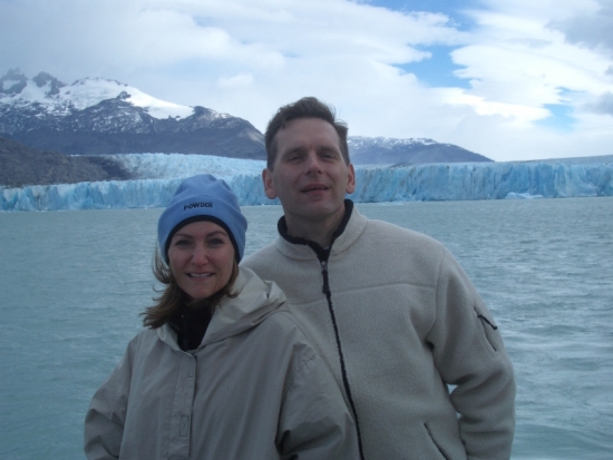 At the Upsala Glacier