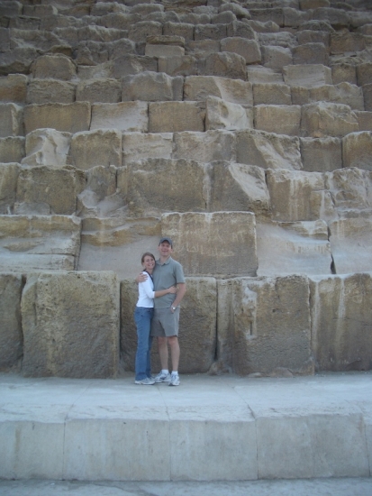 At the Base of the Great Pyramid