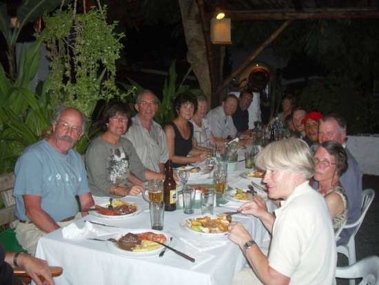 Dinner in Puerto Ayora