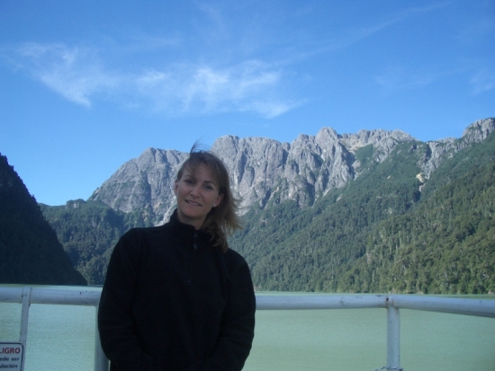 Deanna on Lake Frias