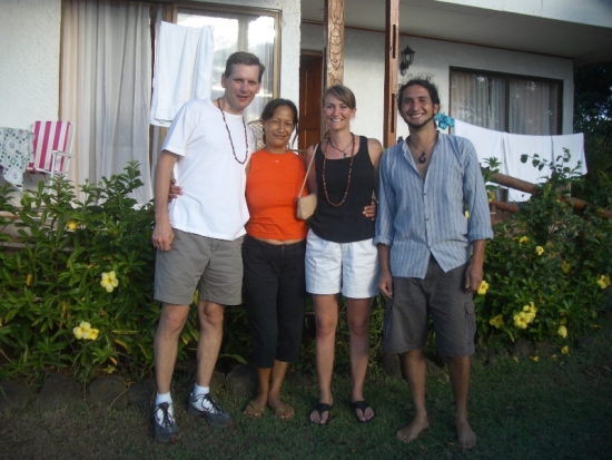 Easter Island Family Photo