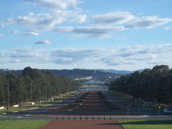Parliament, from War Memorial Museum