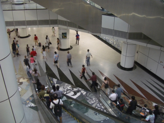Singapore Subway Station