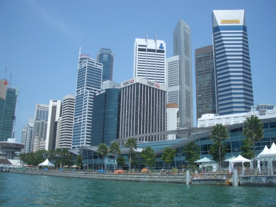 View from Marina Bay