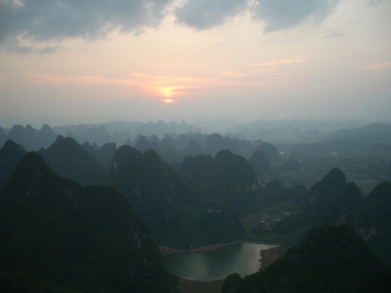 Karst Sunset