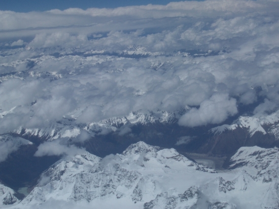 Flying to Tibet