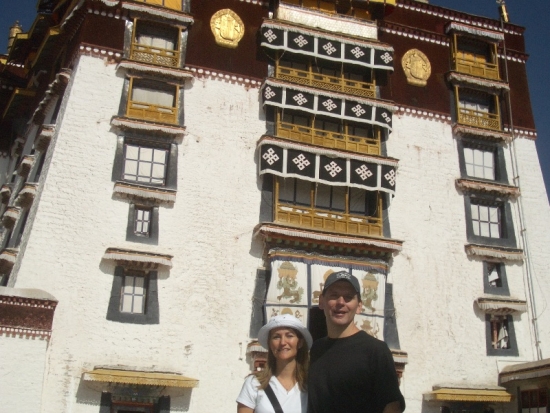 Outside the Palace