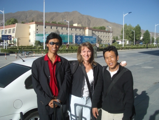 Pasang and Zhn Zhu in Tibet