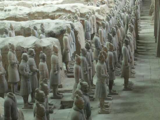 Soldiers at Attention