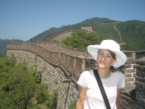 Deanna at the Wall