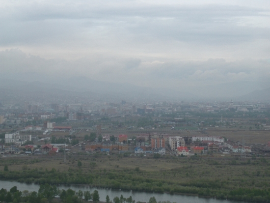 Ulaanbaatar on a Rainy Day