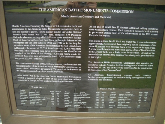 Largest American War Cemetery Outside of the US