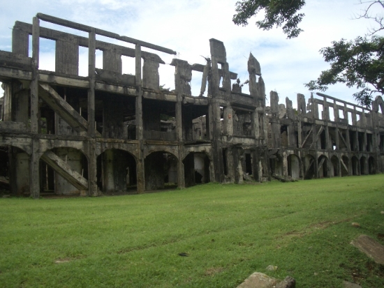 Mile Long Barracks at Corregidor