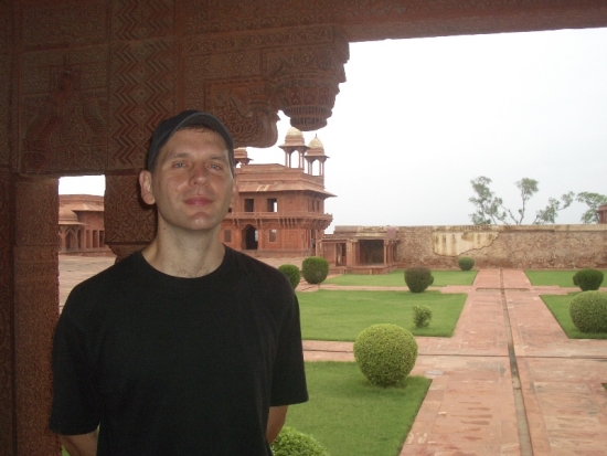 Fatehpur Sikri Courtyard