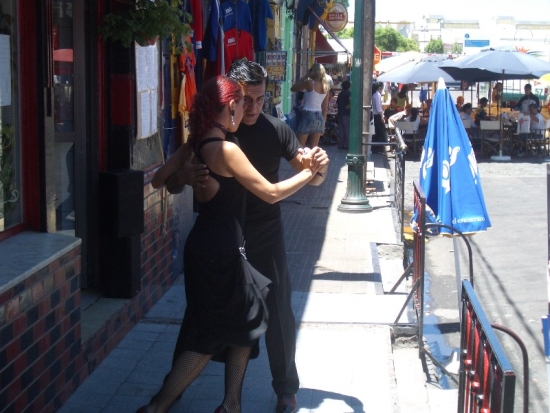 La Boca Sidewalk Tango