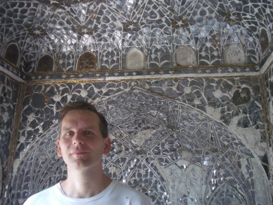 Nick in the Sheesh Mahal