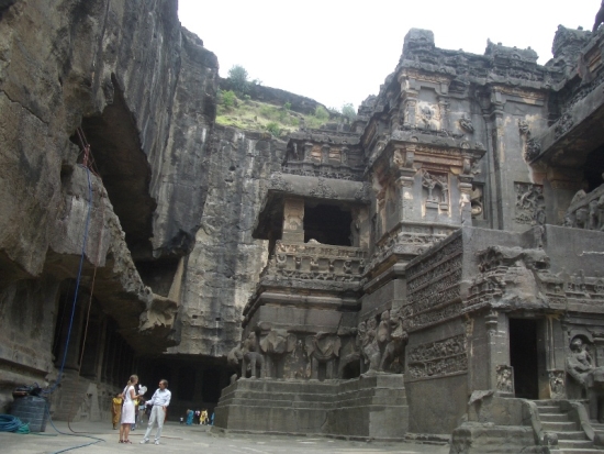Ellora: Carved from a Single Stone with Hammer & Chisel