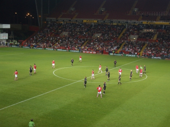 Charlton v. Hartlepool United; Carling Cup 2nd Round