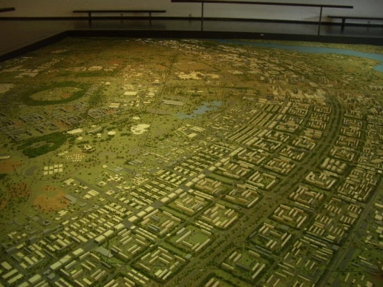 Model of Brasilia City View
