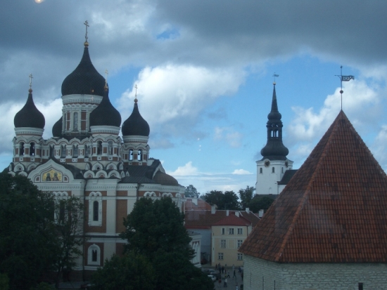 Tallinn Old Town Skyline