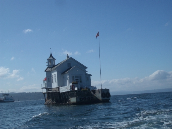 Lighthouse in Oslo Fjord