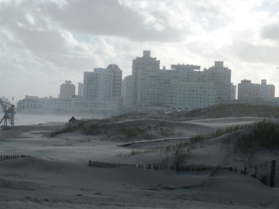 Clouds, City, & Sand III