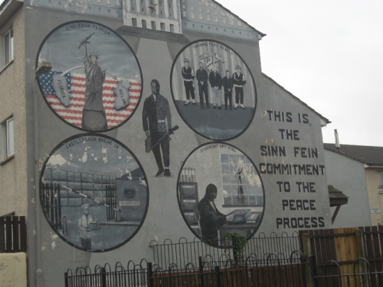 Protestant Mural Sarcasm