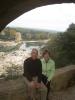 Jan & Bill at Pont du Gard