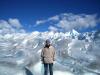 Deanna in the Glacier Field