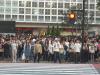 Waiting to Cross at Shinjuku