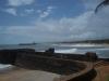 Beautiful Goa from Fort Aguada: Palm Trees, Blue Sky, Beaches, and an Abandoned Freighter