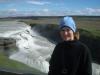 Deanna at Gulfoss